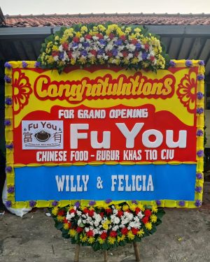 Karangan Bunga Congratulations UK 2M x 150CM