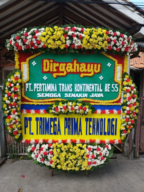Karangan Bunga Dirgahayu UK 2M x 170CM